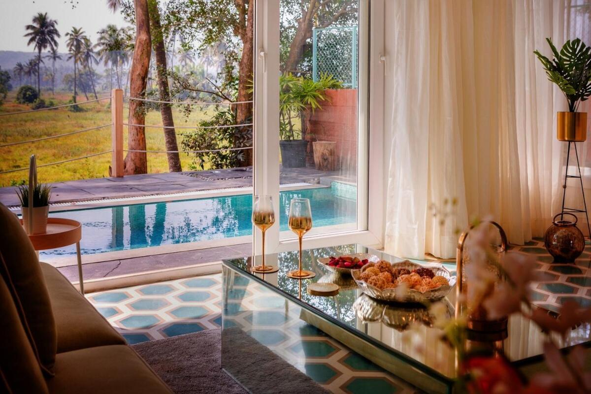 Villa La Dolce Vita Field View Private Pool Siolim Exterior foto
