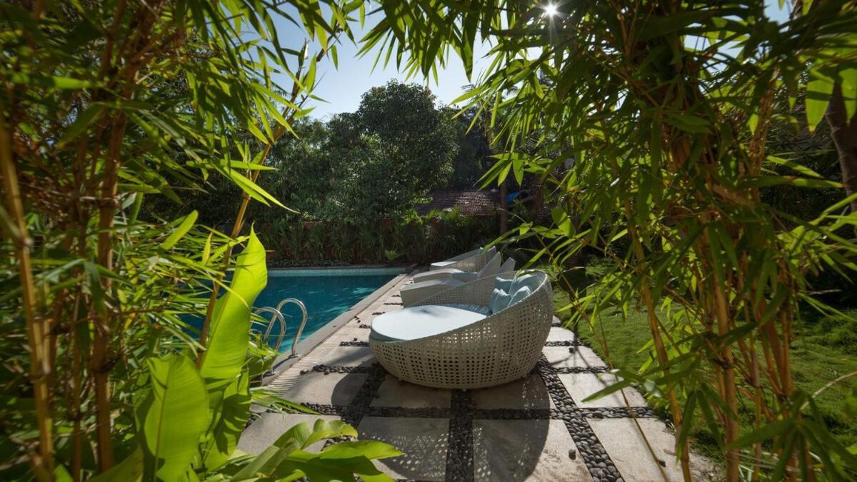 Villa La Dolce Vita Field View Private Pool Siolim Exterior foto